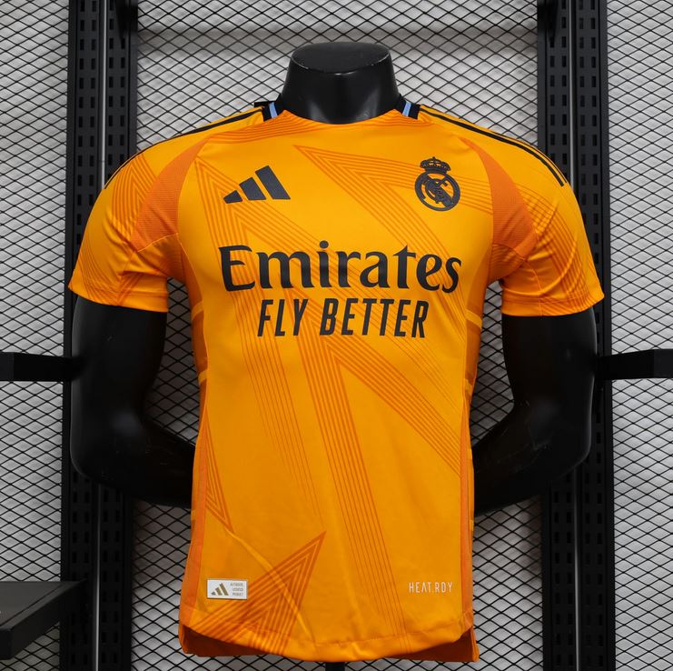 Maillot extérieur orange Réal Madrid 2024/2025