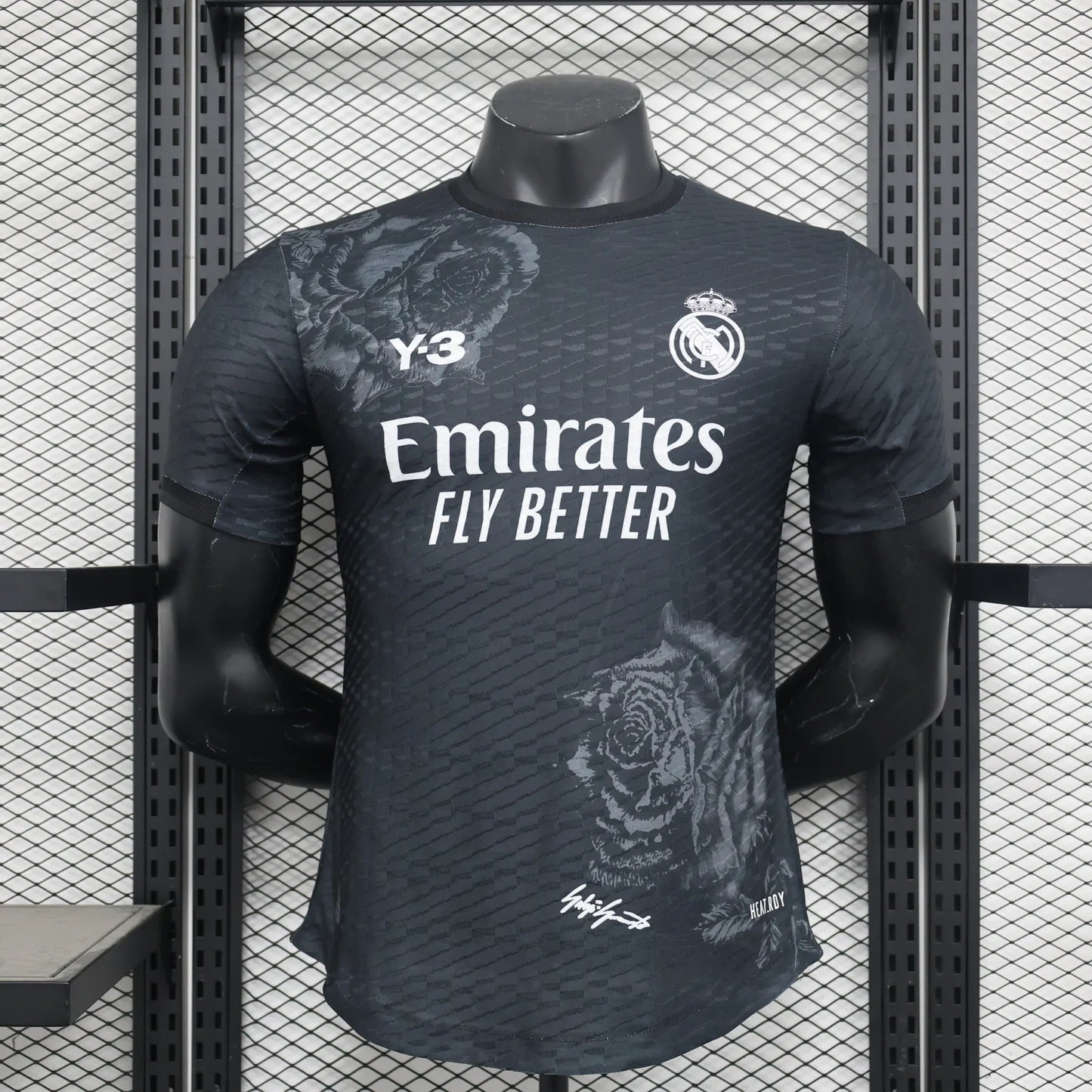 Maillot Réal Madrid Y-3 - saison 2024/2025 noir