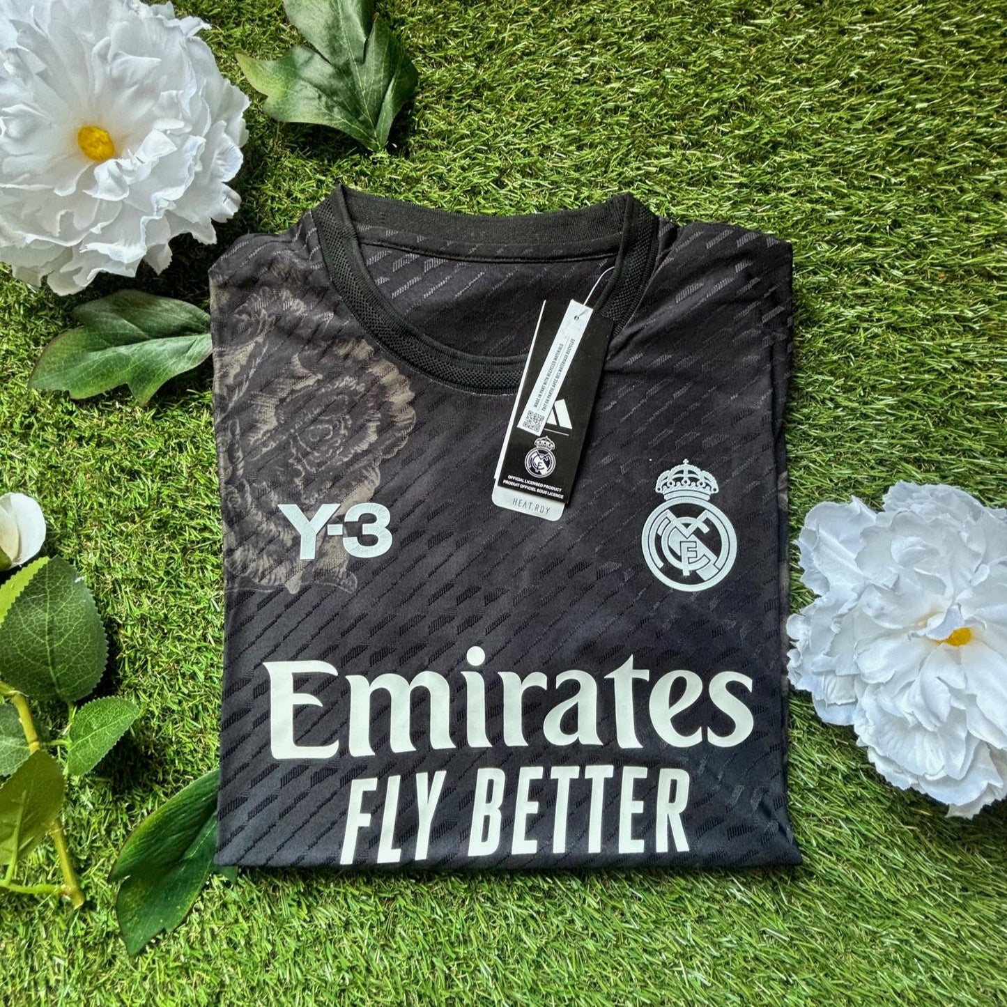 Maillot Réal Madrid Y-3 - saison 2024/2025 noir