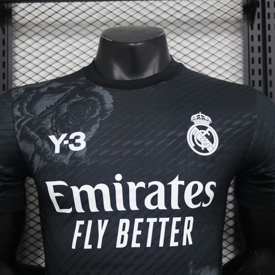 Maillot Réal Madrid Y-3 - saison 2024/2025 noir